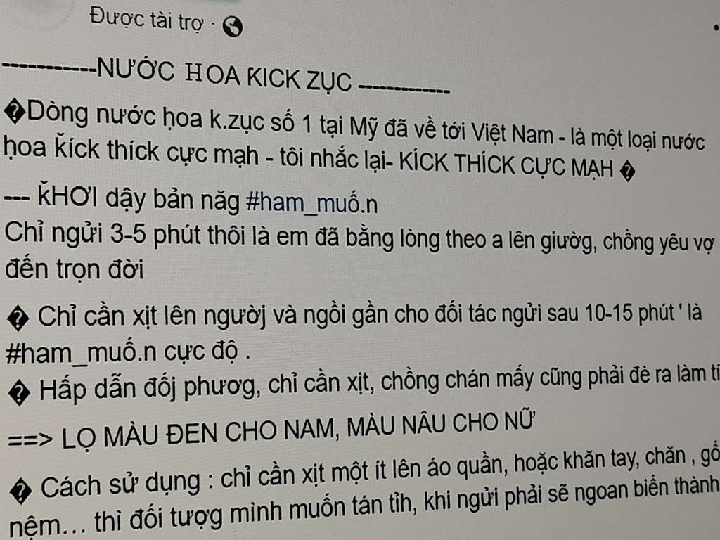 'Thảo dược đòi yêu' tràn lan trên Facebook ở VN