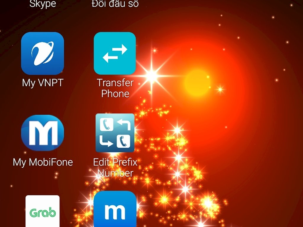 Hướng dẫn cài hình nền động Giáng sinh cho điện thoại