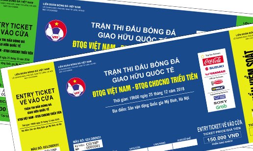 VFF “khoe” bán được 15.000 vé online trận giao hữu Việt Nam vs Triều Tiên, fan buông lời cay đắng
