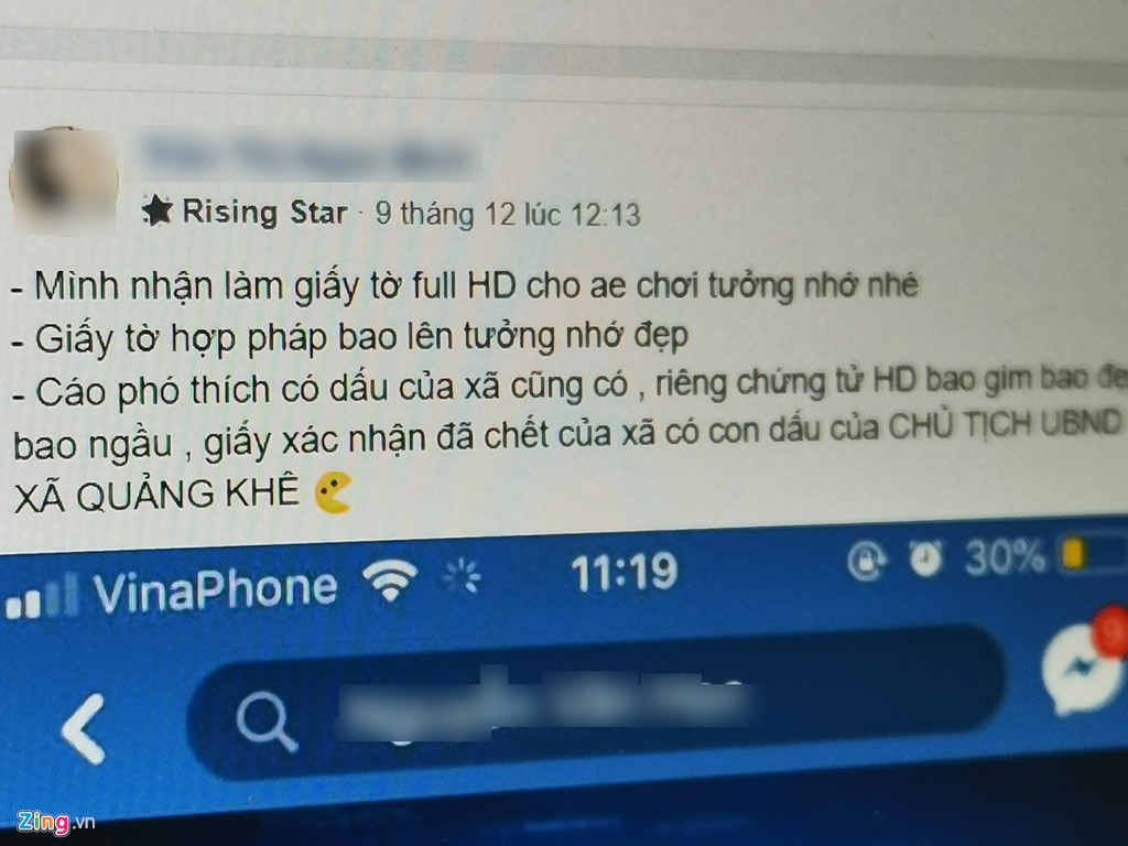 Danh sap Facebook ca nhan bang giay chung tu tai VN hinh anh 3