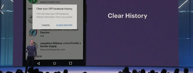 Facebook nợ người dùng tính năng 'clear history' suốt 7 tháng