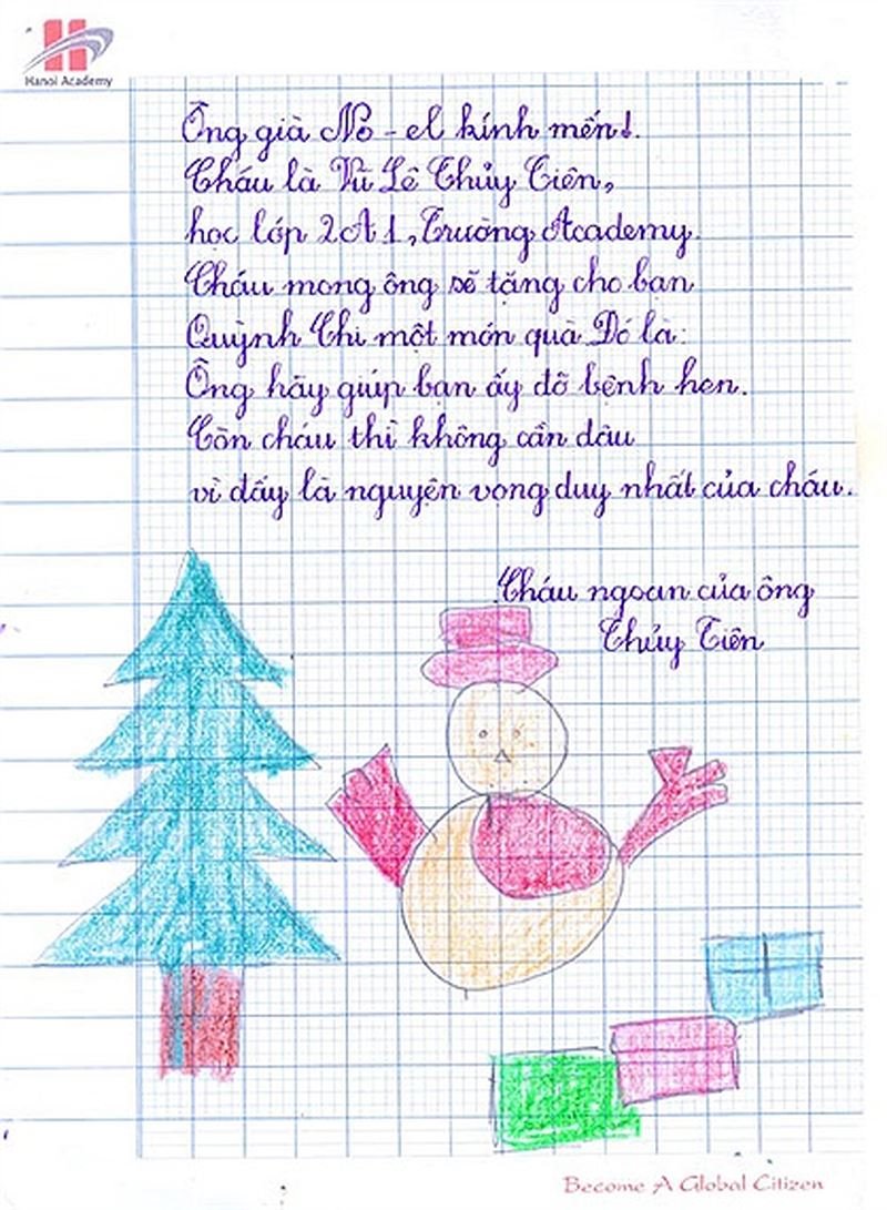 Những bức thư viết cho ông già Noel của trẻ em khiến người đọc cảm ...