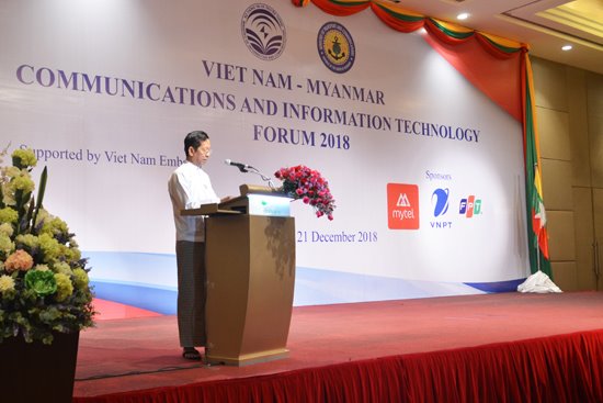 Sản phẩm và dịch vụ ICT “Made in Vietnam” có mặt tại Myanmar | Việt Nam muốn chia sẻ cùng Myanmar chính sách, kinh nghiệm xây dựng Chính phủ số