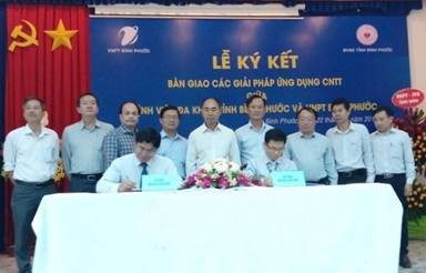 VNPT  bàn giao bộ ứng dụng CNTT cho Bệnh viện đa khoa tỉnh Bình Phước