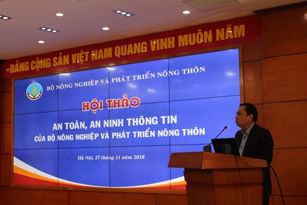Bộ NN&PTNT nâng cao nhận thức ATTT cho cán bộ trong xây dựng Chính phủ điện tử