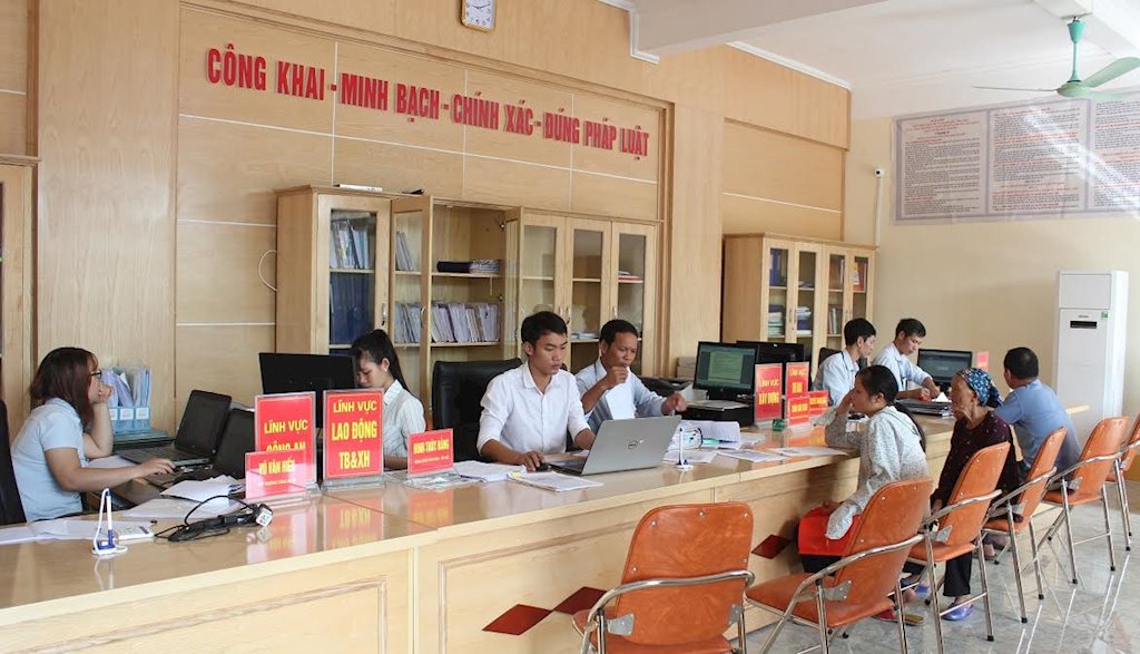 Cán bộ, công chức được cử ra Bộ phận Một cửa phải bảo đảm trình độ chuyên môn