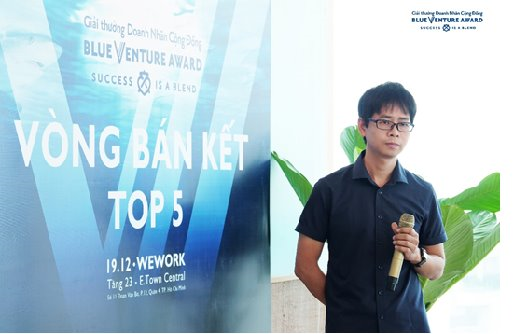 Công bố top 5 startup bước vào chung kết Giải thưởng Doanh nhân cộng đồng Blue Venture Award