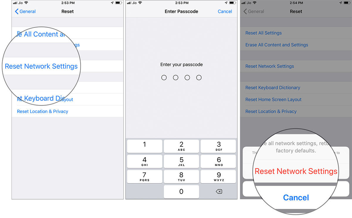 Cách sửa lỗi kết nối 3G/4G trên iOS 12.1.2