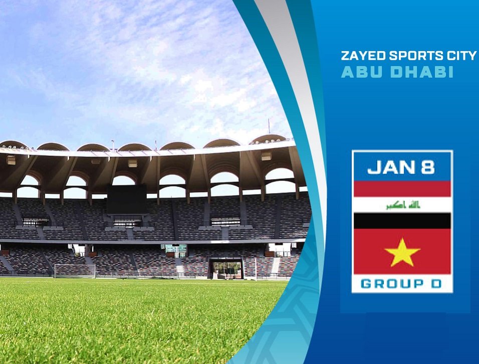 Xem bóng đá trực tiếp Asian Cup 2019: Việt Nam gặp Iraq, 20h30 ngày 8/1