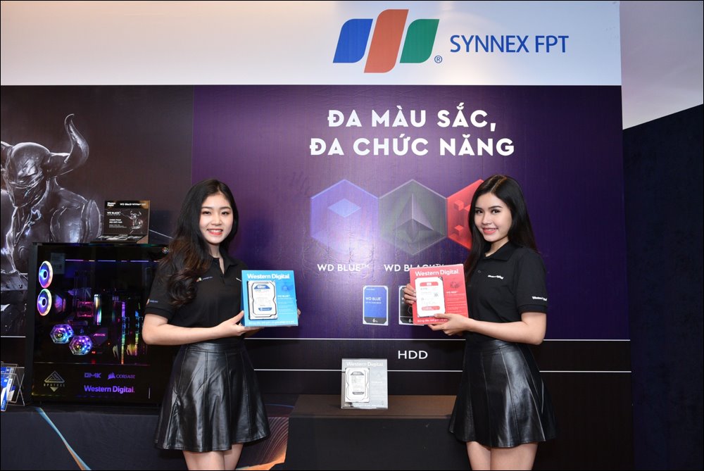Synnex FPT phân phối ổ cứng Western Digital tại Việt Nam
