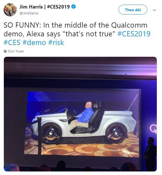 Trợ lý ảo Alexa của Amazon ngắt lời con người trên sân khấu CES 2019, phải chăng AI đã có suy nghĩ riêng? - Ảnh 2.