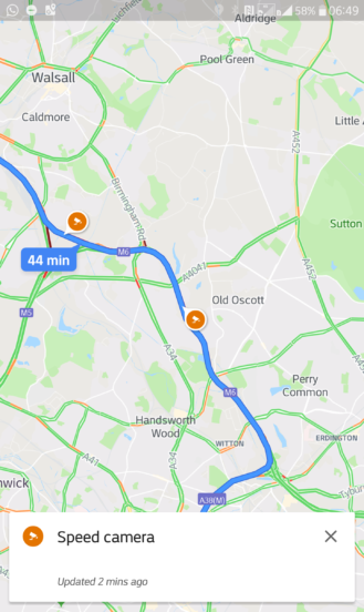 Google Maps thử nghiệm hiển thị điểm bắn tốc độ cho một số người dùng - Ảnh 2.