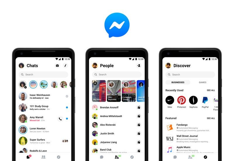 Facebook Messenger giao diện mới bắt đầu đến tay tất cả người dùng