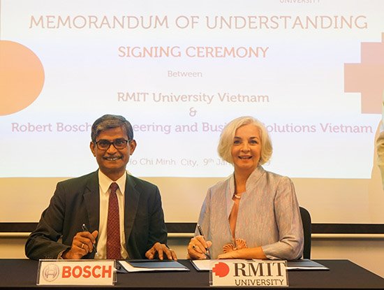 RMIT Việt Nam hợp tác cùng Bosch nâng cao trải nghiệm cho sinh viên công nghệ