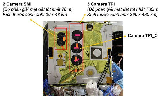Trung tâm Vũ trụ Việt Nam công bố những bức ảnh thử nghiệm đầu tiên của vệ tinh MicroDragon | Công bố những bức ảnh thử nghiệm đầu tiên của vệ tinh “Made in Vietnam” MicroDragon