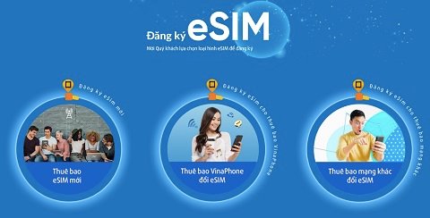 VinaPhone chính thức tiếp nhận đặt trước eSIM online