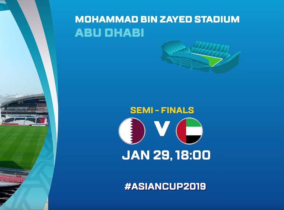 Xem bóng đá Asian Cup hôm nay: Qatar vs UAE, trận đấu bán kết 2