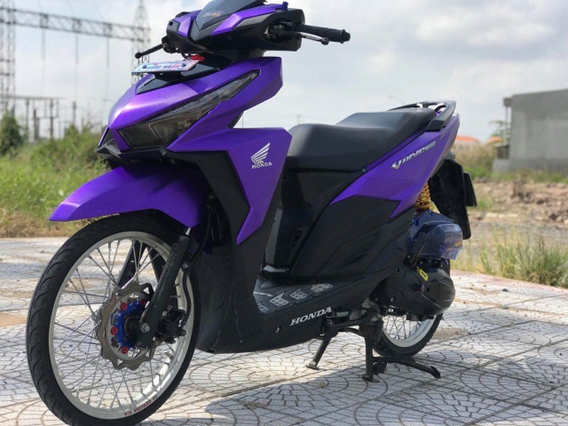 Vario 150 độ full tone tím mộng mơ đi kèm dàn chân siêu gợi cảm