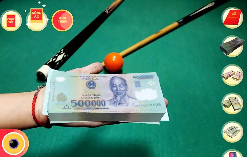 Tết này “sống ảo” bằng ứng dụng 