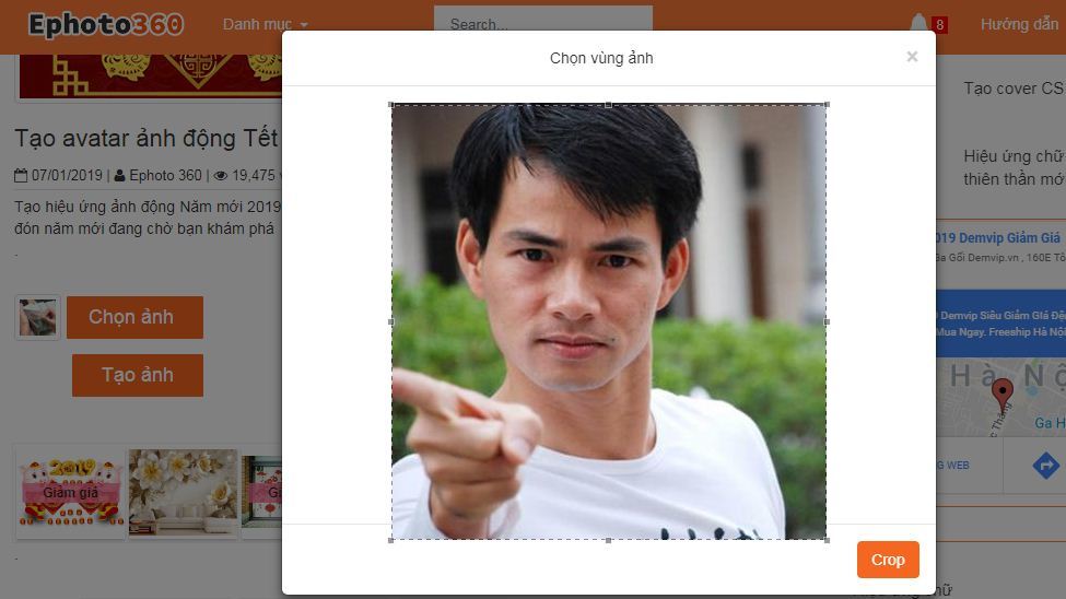 Cách tạo avatar ảnh động cực độc đón Tết Kỷ Hợi 2019