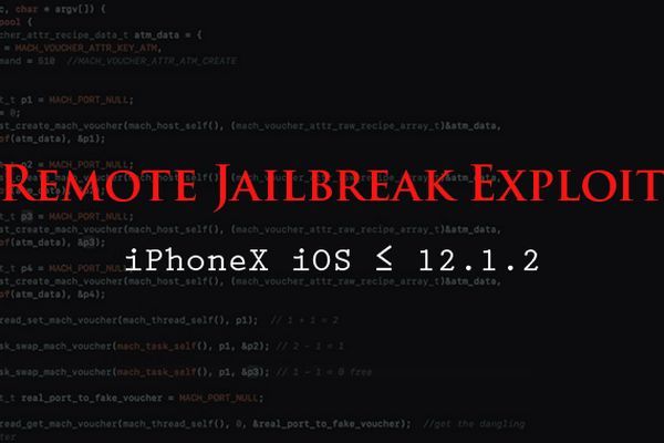 iOS 12 có thể bị jailbreak từ xa