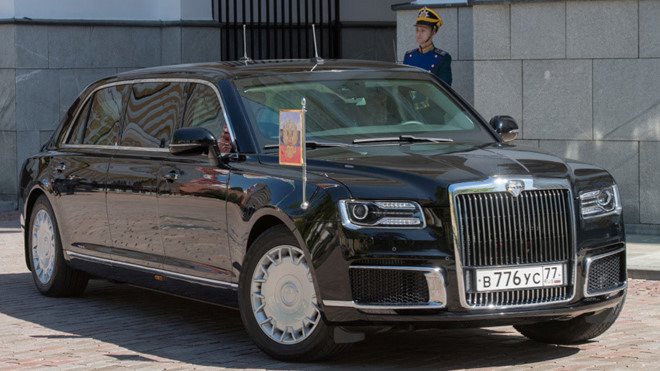 Xe Tổng thống Nga Putin vẫn hoạt động bình thường ở -50 độ C