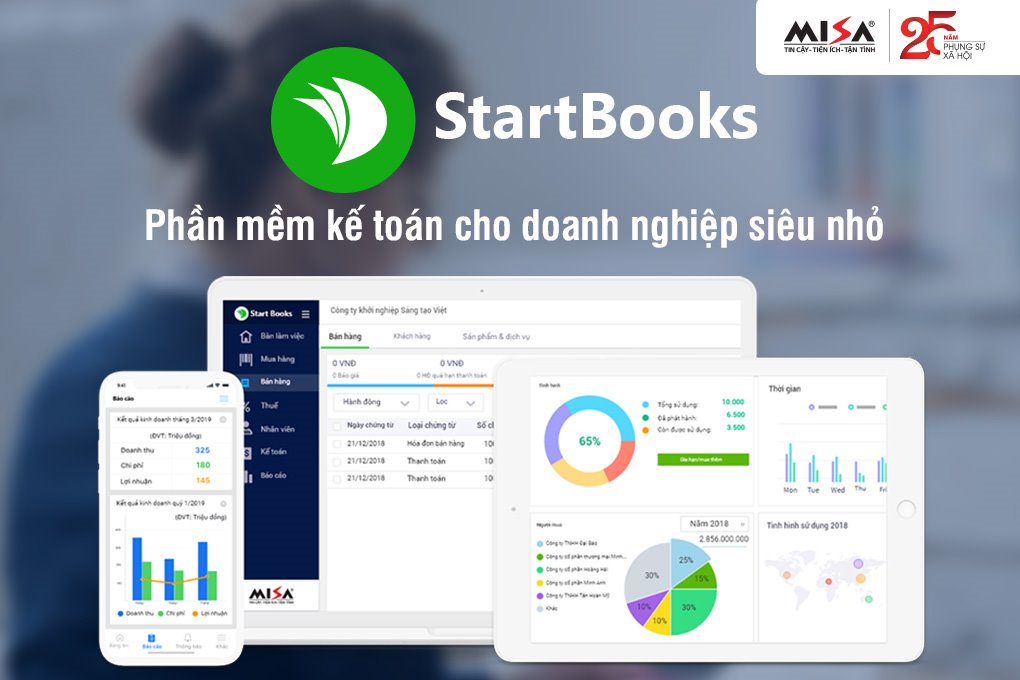 Ra mắt phần mềm kế toán đầu tiên cho doanh nghiệp siêu nhỏ MISA StartBooks.vn