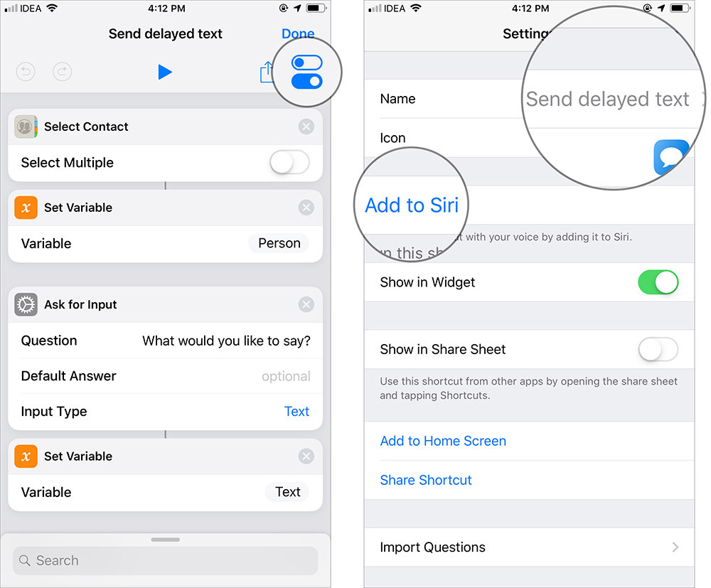 Cách hẹn giờ gửi SMS tự động trên iPhone