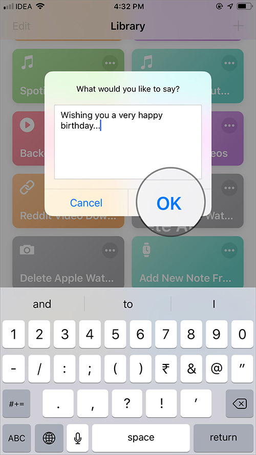 Cách hẹn giờ gửi SMS tự động trên iPhone