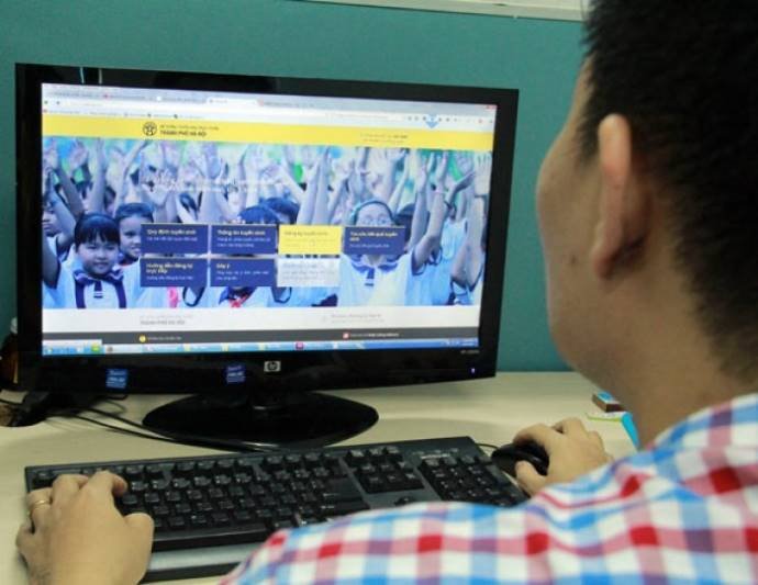 Năm học 2019-2020, Hà Nội tiếp tục tuyển sinh trực tuyến vào mầm non, lớp 1, lớp 6