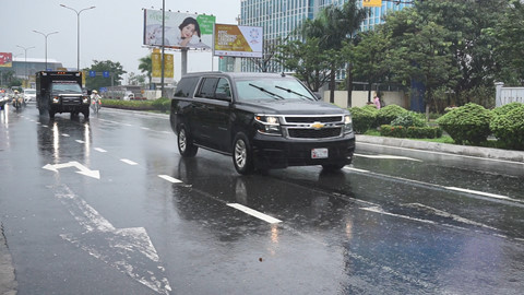 Nhung phuong tien tung phuc vu ong Trump tai Viet Nam hinh anh 10