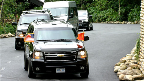 Nhung phuong tien tung phuc vu ong Trump tai Viet Nam hinh anh 5