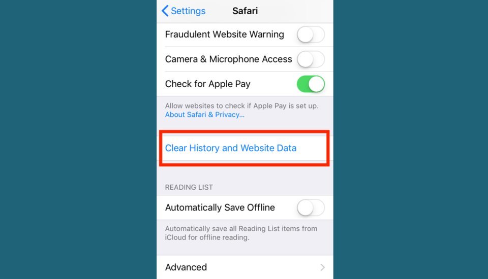Mẹo tăng tốc iPhone bằng cách xóa bộ nhớ cache
