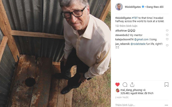 Tiền nhiều để làm gì: Bill Gates đi khắp thế giới 'ngắm' toilet, đánh răng cũng nghĩ tới người nghèo