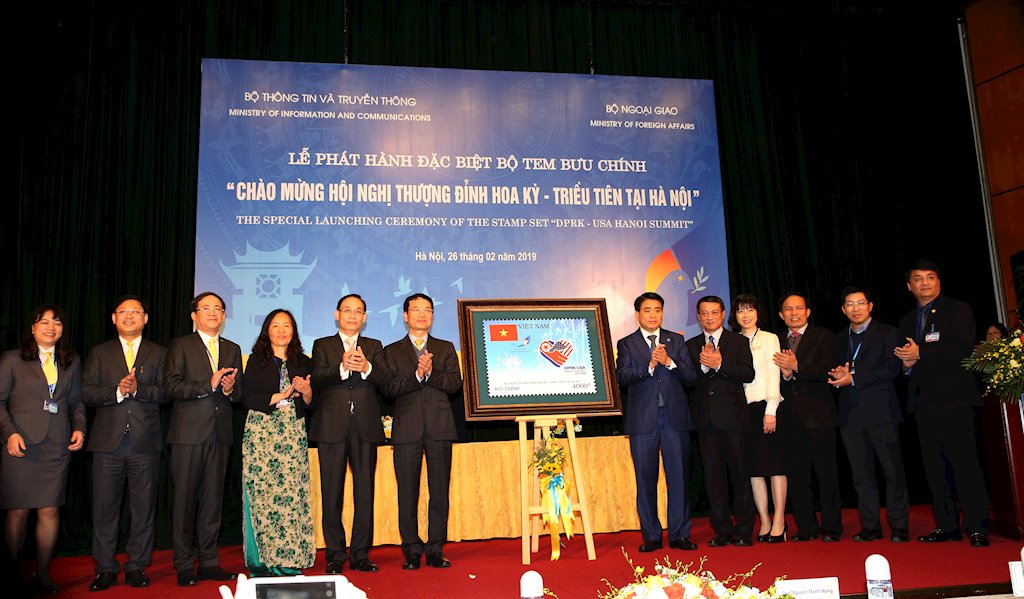 Phát hành đặc biệt bộ tem “Chào mừng Hội nghị Thượng đỉnh Hoa Kỳ - Triều Tiên tại Hà Nội”