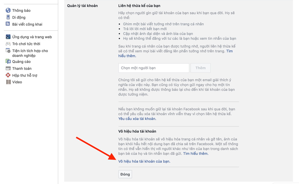 Cách vô hiệu hóa tài khoản Facebook nhưng vẫn giữ lại Messenger