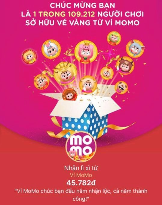 ​Thất vọng với “lắc xì” 5 tỷ đồng, người dùng đánh giá MoMo 1 sao trên kho ứng dụng AppStore và Google Play