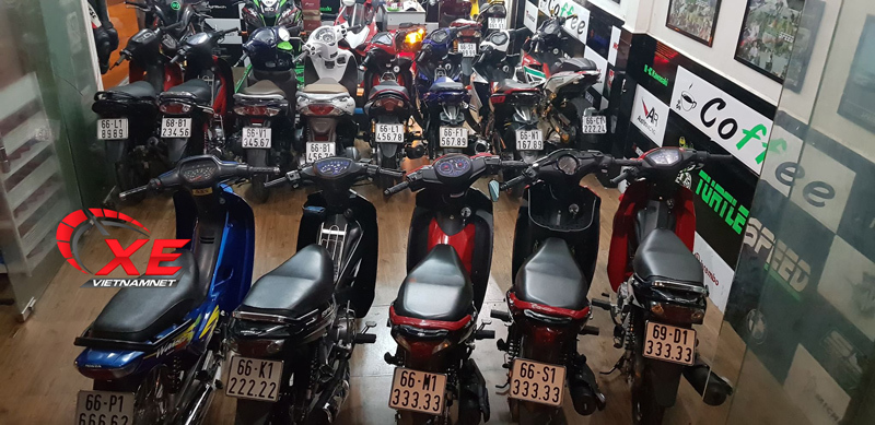 Siêu độc dàn 9 xe biển ngũ quý từ 1 đến 9 của dân chơi miền Tây