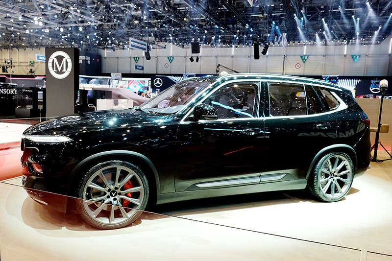 SUV VinFast Lux V8 lộ diện tại Triển lãm Geneva Motor Show 2019 là phiên bản đặc biệt