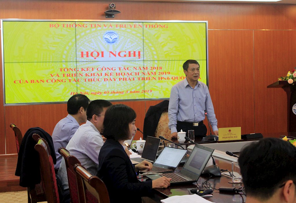 Đưa tỷ lệ ứng dụng IPv6 của Việt Nam đạt 30% vào cuối năm 2019 | “Triển khai ứng dụng IPv6 là tạo nền tảng cho công cuộc chuyển đổi số”