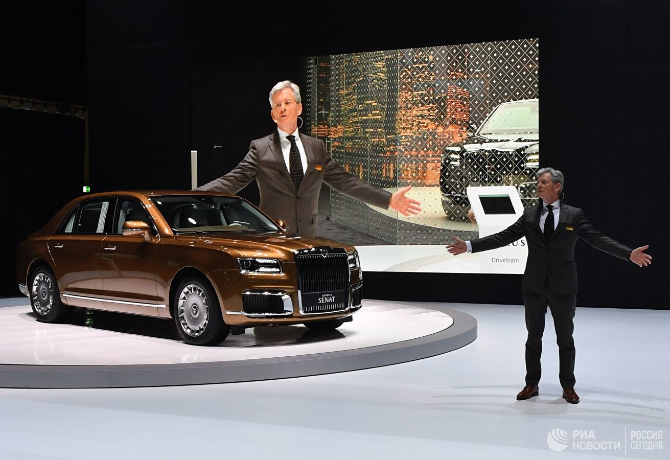 Siêu xe Aurus của Tổng thống Nga Putin tung bản thương mại