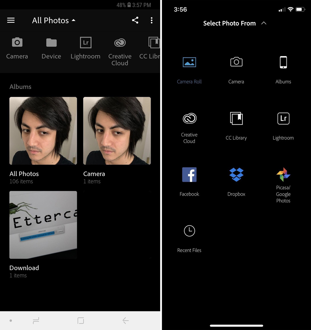 Chỉnh ảnh selfie tuyệt đẹp trên smartphone bằng Photoshop Express