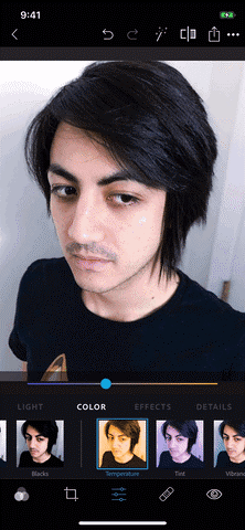 Chỉnh ảnh selfie tuyệt đẹp trên smartphone bằng Photoshop Express