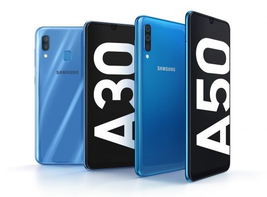 Samsung giới thiệu Galaxy A50 và A30, cảm biến vân tay dưới màn hình, cụm 3 camera