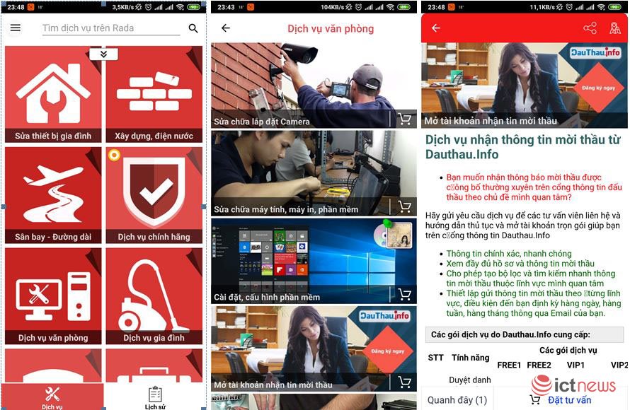VINADES và Rada hợp tác cung cấp dịch vụ hỗ trợ thông tin đấu thầu qua ứng dụng di động | 2 Nhân tài Đất Việt “bắt tay” cung cấp dịch vụ hỗ trợ doanh nghiệp tham gia đấu thầu