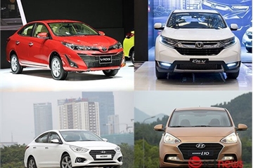 10 xe bán chạy nhất Việt Nam: Toyota Vios bán chạy gấp đôi Mitsubishi Xpander, bỏ xa Hyundai Accent
