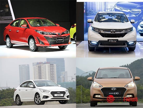 10 xe bán chạy nhất Việt Nam: Toyota Vios bán chạy gấp đôi Mitsubishi Xpander, bỏ xa Hyundai Accent