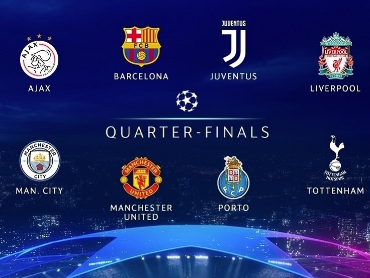 Xem bốc thăm tứ kết Champions League 2019 trực tiếp ở đâu?