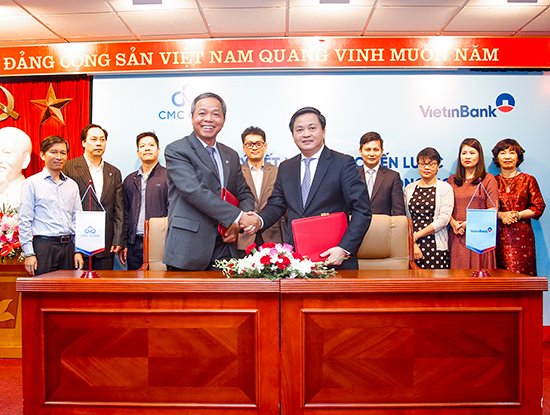 CMC ký hợp tác chiến lược đưa VietinBank trở thành ngân hàng số hàng đầu Việt Nam