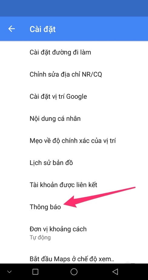 Cách tắt thông báo yêu cầu đánh giá địa điểm của Google Maps